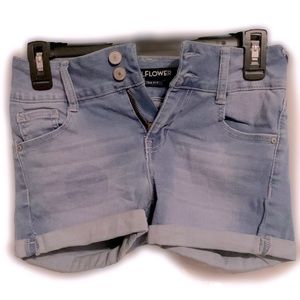 Indigo Jean Shorts Size 3